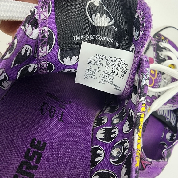 Converse Catwoman Chuck Taylor All Star Sneakers Mens 4-Wo 6 Unisex - Picture 8 of 15